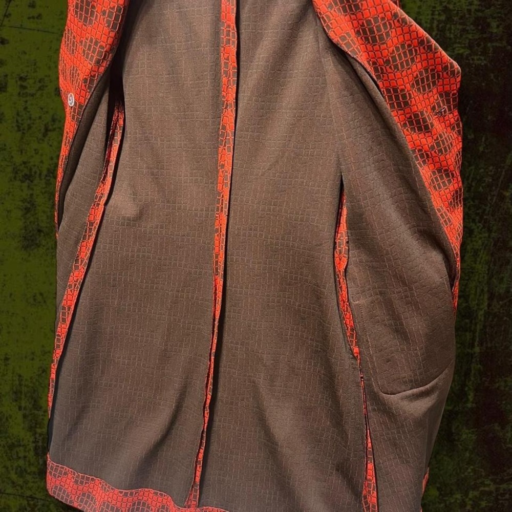 TRUE VINTAGE GRAIL 1970s Marty Gutmacher Geometric Coat s/m - Picture 7 of 8